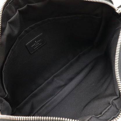 Louis Vuitton Taiga Outdoor Messenger PM Shoulder Bag Crossbody Ardoise Black