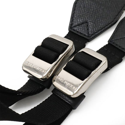 Louis Vuitton Taiga Outdoor Messenger PM Shoulder Bag Crossbody Ardoise Black