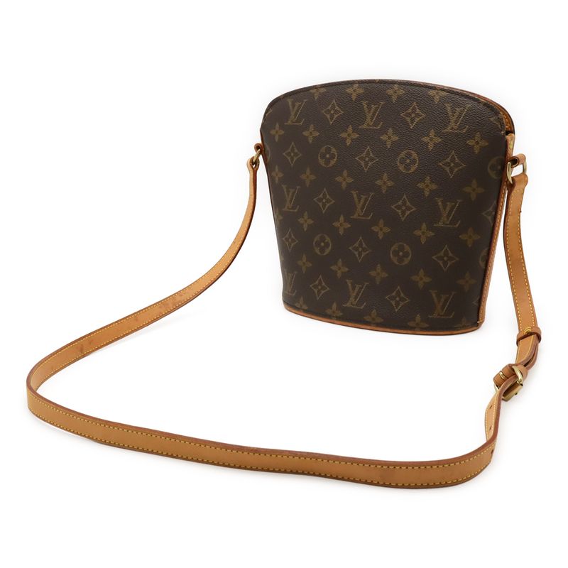 Louis Vuitton Monogram Drouot Shoulder Bag Crossbody M51290