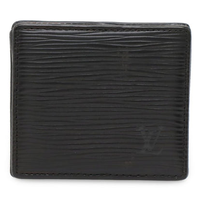 Louis Vuitton Epi Porte Monet Boite Coin Case Coin Purse Square Shape Leather