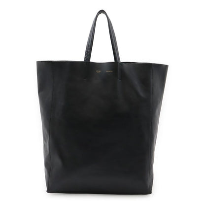 Celine Horizontal Cabas Tote Large Tote Shoulder Bag Leather Black