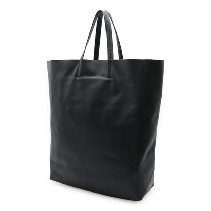 Celine Horizontal Cabas Tote Large Tote Shoulder Bag Leather Black