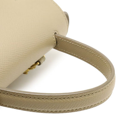 Celine Pico Belt Bag Handbag Mini Bag 2way Shoulder Bag Shoulder Leather Sand