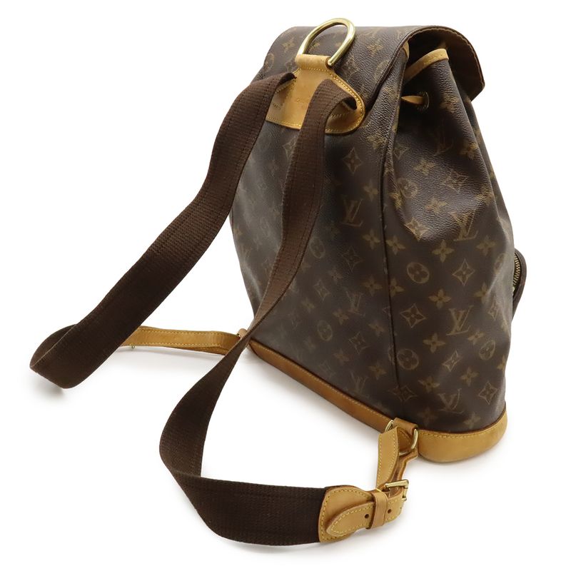 Louis Vuitton Monogram Montsouris gm Backpack Sac Rucksack Shoulder Bag M51135