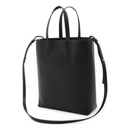 Celine Vertical Cabas Small Tote Handbag 2way Shoulder Bag Crossbody Leather