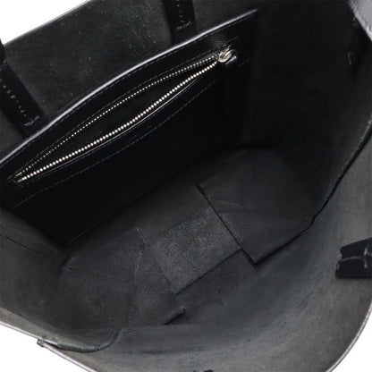 Celine Vertical Cabas Small Tote Handbag 2way Shoulder Bag Crossbody Leather