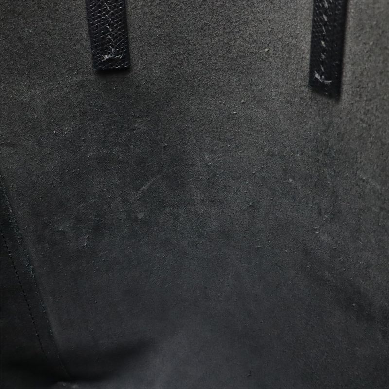 Celine Vertical Cabas Small Tote Handbag 2way Shoulder Bag Crossbody Leather