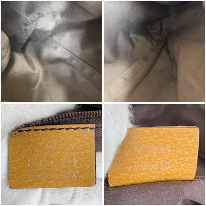 Gucci One Shoulder Bag GG Canvas Pink Hobo Soho 113023