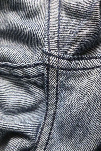 Louis Vuitton Hjd15wvfv LV Leaf All Over Pattern Denim Pants Men's 31