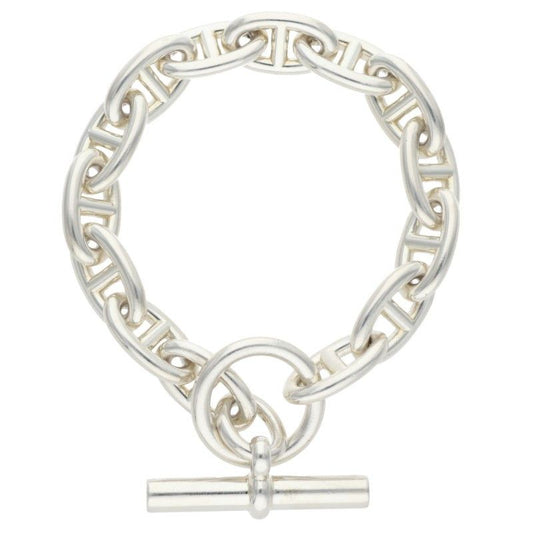 Hermes Chaine D'ancre GM Chaine D'ancre GM Silver Bracelet Men's 14link