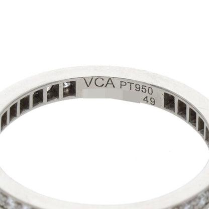 Van Cleef and Arpels Vcarpjmj00 Romance Eternity Platinum Diamond Ring Men's 49