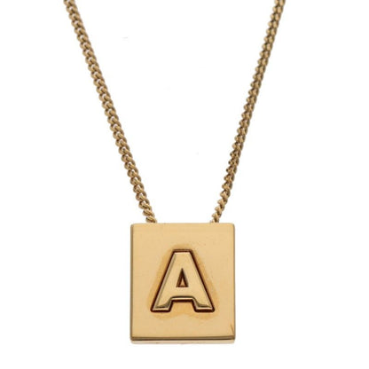 Celine Alphabet Initials Anecklace Men's
