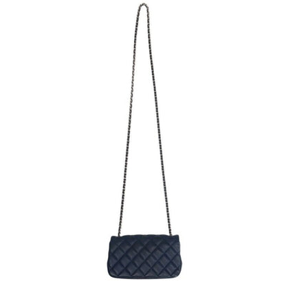 Chanel Mini Matelasse Quilted Coco Mark Chain Shoulder Bag Women