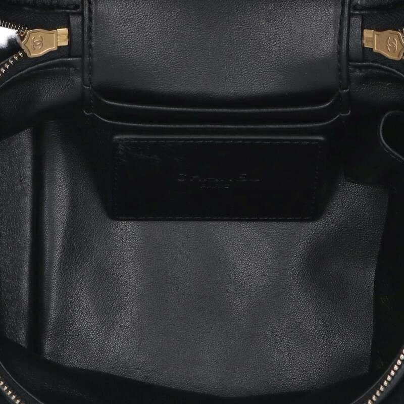 Chanel As3357 Coco Mark Shearling 2way Shoulder Bag Women