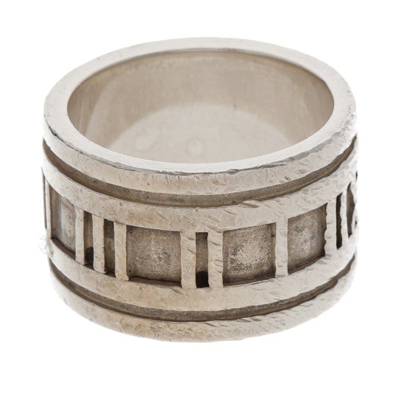 Tiffany & Co Atlas Silver Ring Women's Size 11