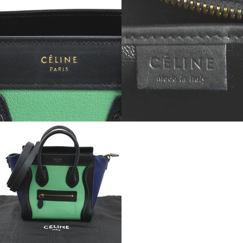 Celine Crossbody Shoulder Bag Handbag Luggage Nano Shopper
