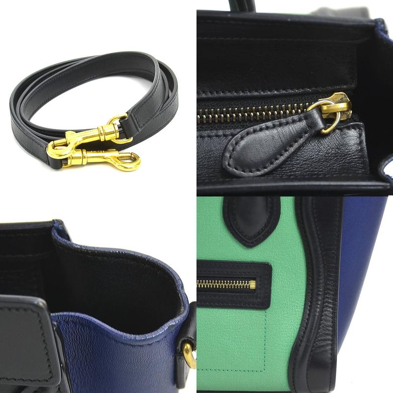 Celine Crossbody Shoulder Bag Handbag Luggage Nano Shopper