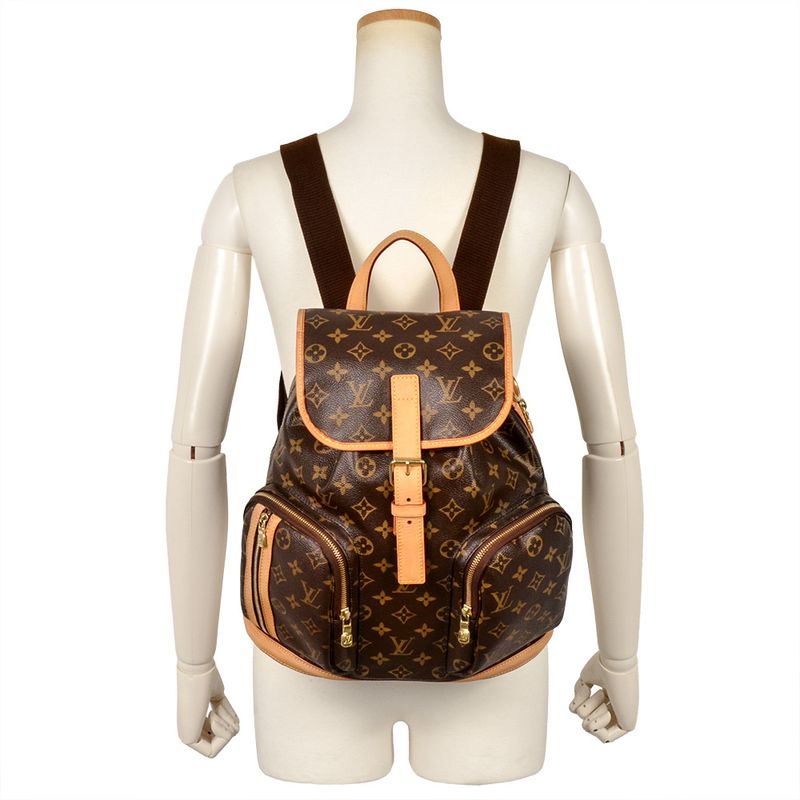 Louis Vuitton Sac a de Bosfort Backpack Monogram Canvas M40107 Gold Hardware
