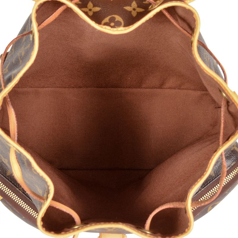 Louis Vuitton Sac a de Bosfort Backpack Monogram Canvas M40107 Gold Hardware