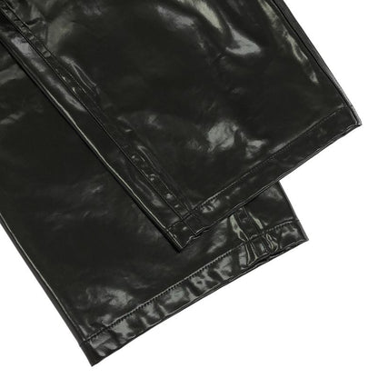 Saint Laurent Paris 24aw Patent Pocket Trouser Pants 799534 Y6i90 Black F38