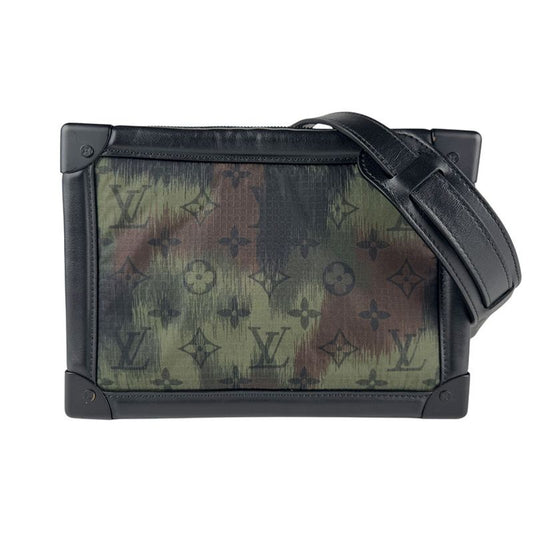 Louis Vuitton Shoulder Bag Virgil Abloh Soft Trunk Camouflage M56428