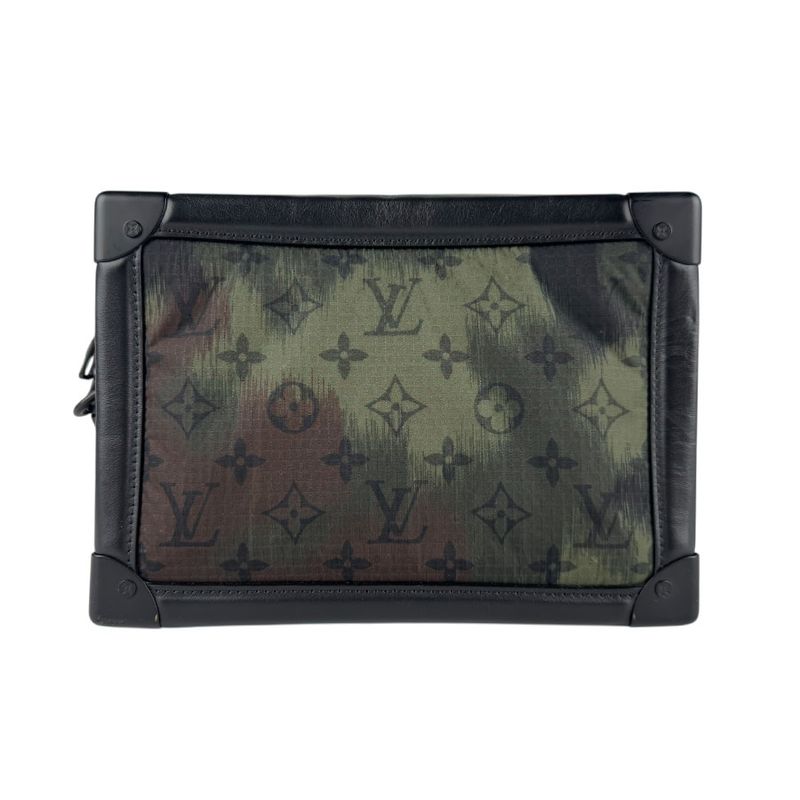 Louis Vuitton Shoulder Bag Virgil Abloh Soft Trunk Camouflage M56428
