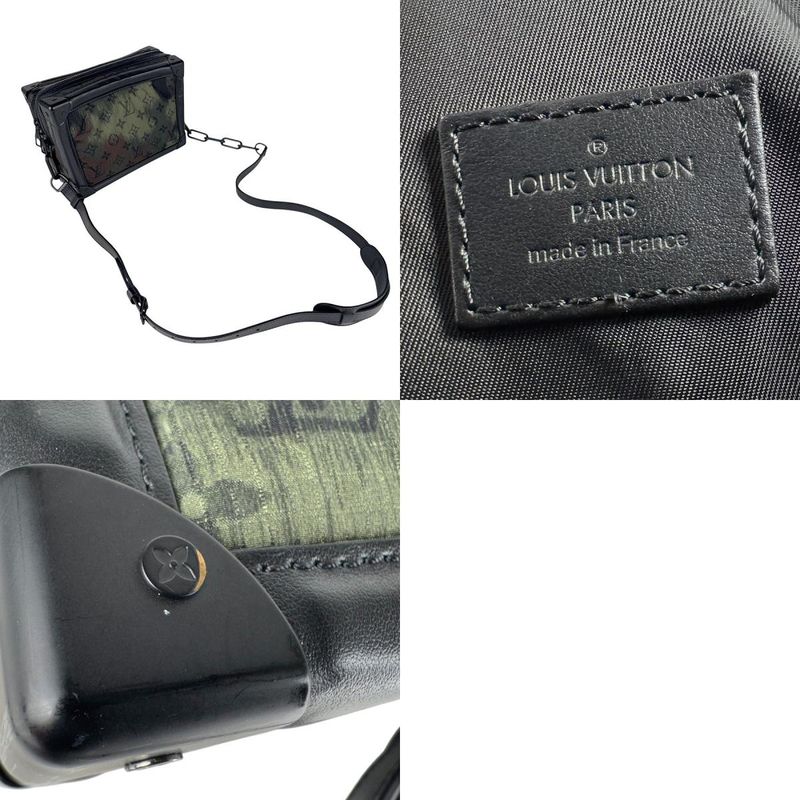 Louis Vuitton Shoulder Bag Virgil Abloh Soft Trunk Camouflage M56428