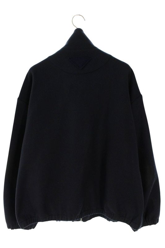 Prada Sgc622 S000 12u5 Wool Cashmere Jacket Blouson Men's XL