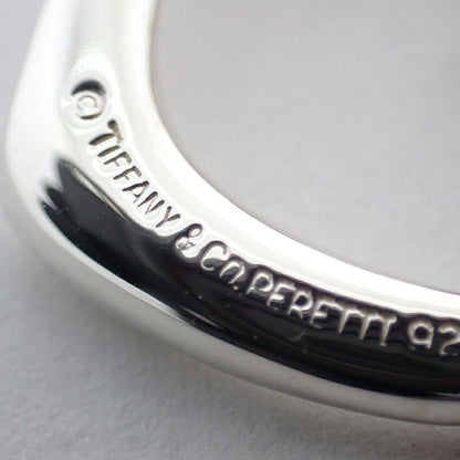 Tiffany & Co 925 Open Heart Pendant Necklace J97-4