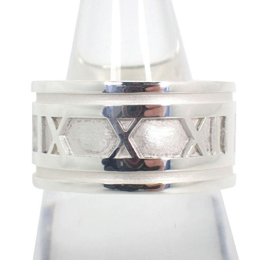 Tiffany & Co 925 Atlas Wide Ring #19 J97-6