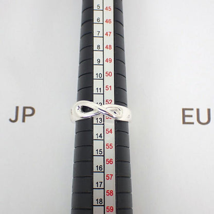 Tiffany & Co 925 Infinity Ring #12.5 J97-8