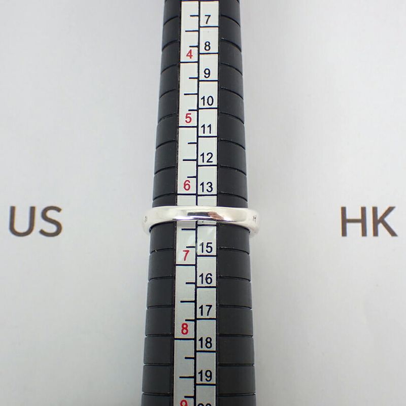 Tiffany & Co 925 Infinity Ring #12.5 J97-8