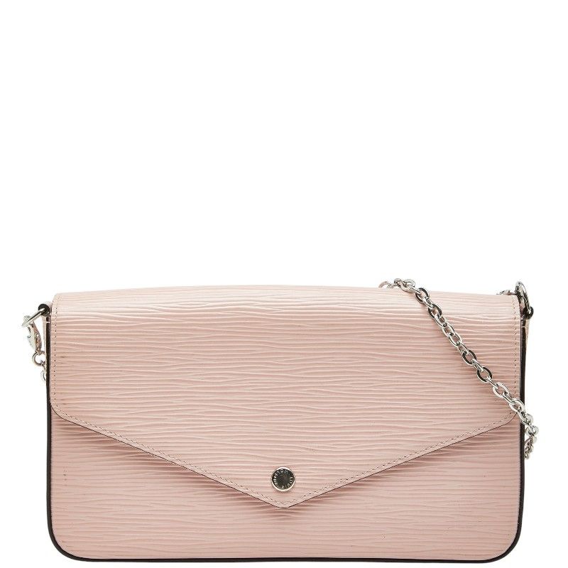 Louis Vuitton Epi Pochette Felicie M62467 Rose Ballerine Pink Leather Women