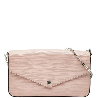 Louis Vuitton Epi Pochette Felicie M62467 Rose Ballerine Pink Leather Women