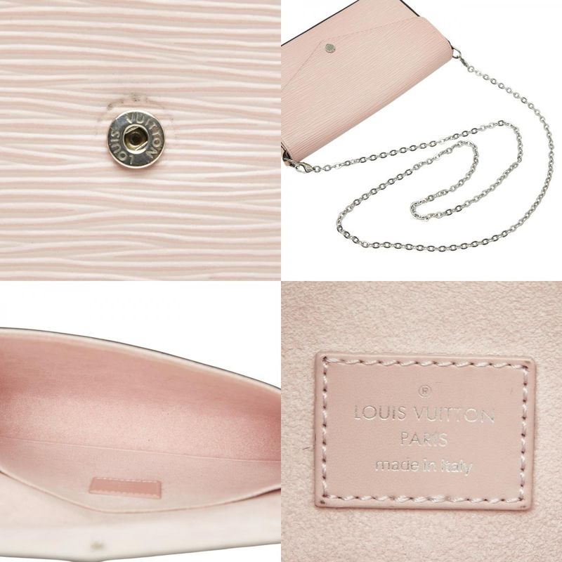 Louis Vuitton Epi Pochette Felicie M62467 Rose Ballerine Pink Leather Women