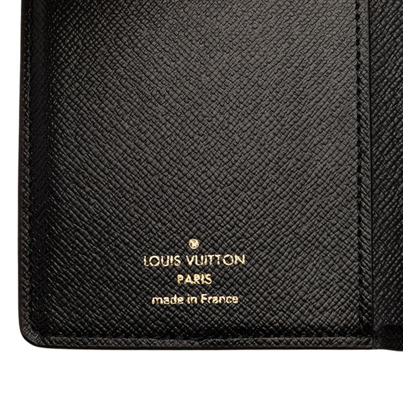 Louis Vuitton Monogram Giant Reverse Portefeuille Juliette M69432 Marron Gold