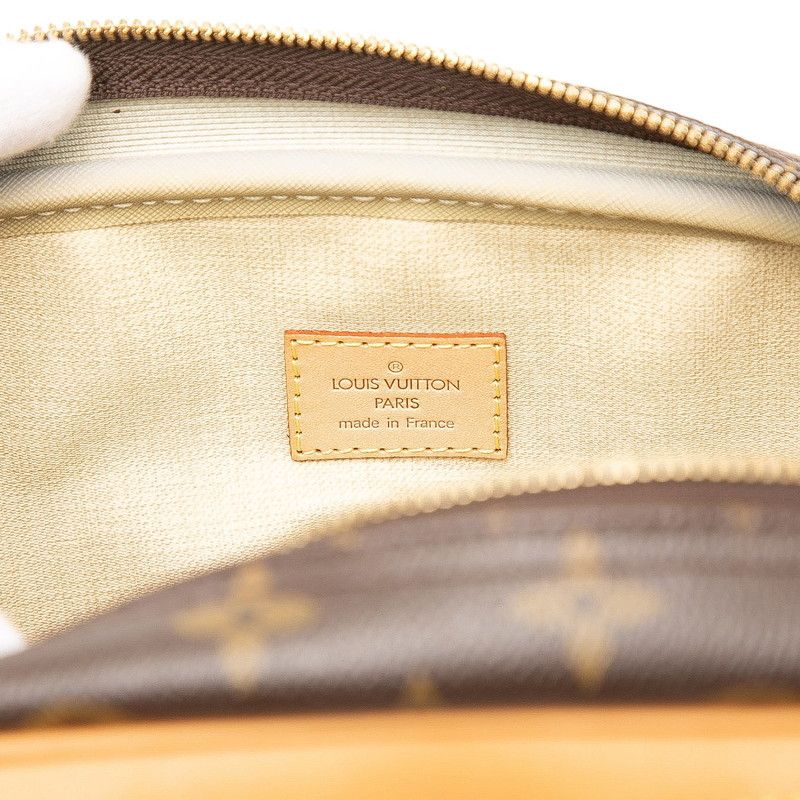 Louis Vuitton Monogram Trouville M42228 Brown PVC Leather Women Louis Vuitton