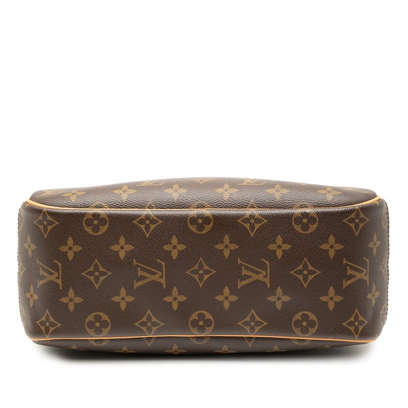 Louis Vuitton Monogram Trouville M42228 Brown PVC Leather Women Louis Vuitton