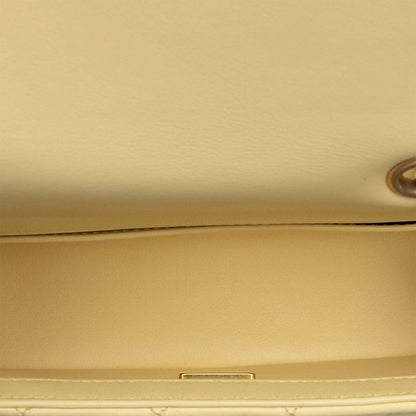 Chanel Mini Matelasse 20 Chain Shoulder Bag A69900 Yellow Gold Hardware