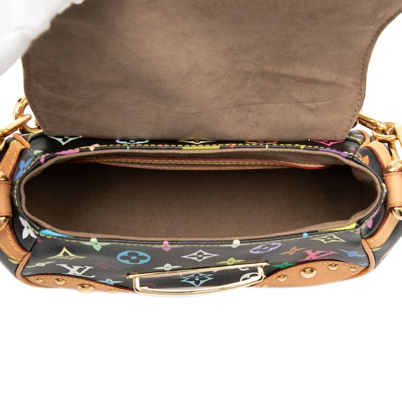Louis Vuitton Monogram Multicolor Marilyn Chain Shoulder Bag Handbag M40128