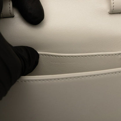 Celine Triomphe Mini Claude Gray Leather Women's Celine