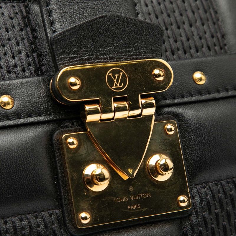 Louis Vuitton Damier Giant Troca MM Chain Shoulder Bag M59114 Noir Black