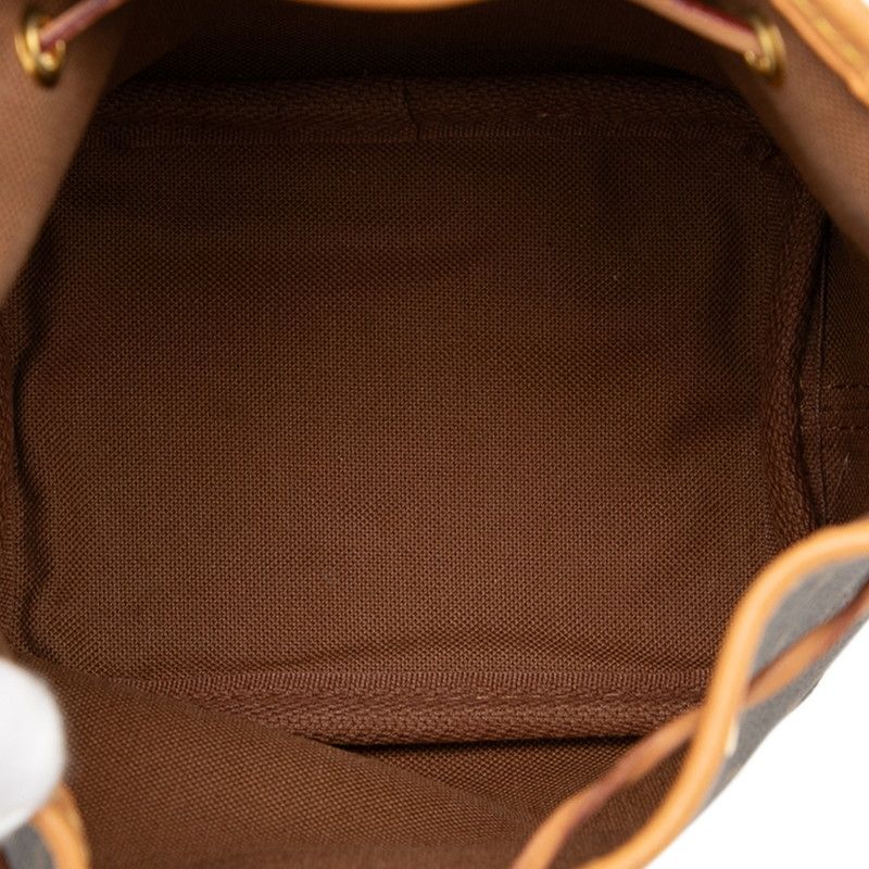 Louis Vuitton Monogram Nanonoe M41346 Brown PVC Leather Women Louis Vuitton