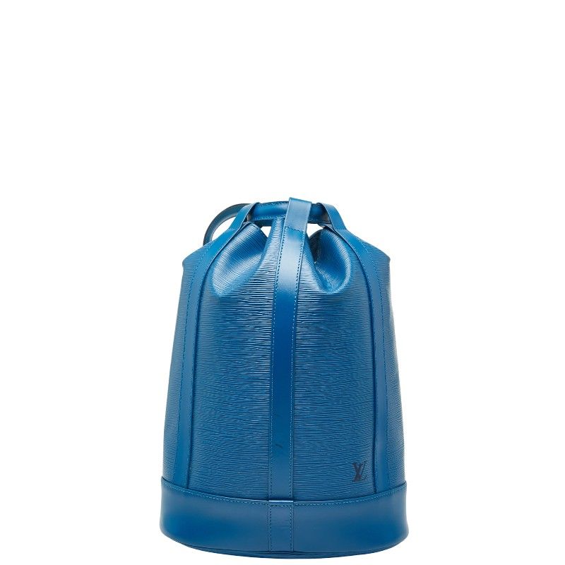 Louis Vuitton Epi Randonnee PM M52355 Toledo Blue Leather Women Louis Vuitton