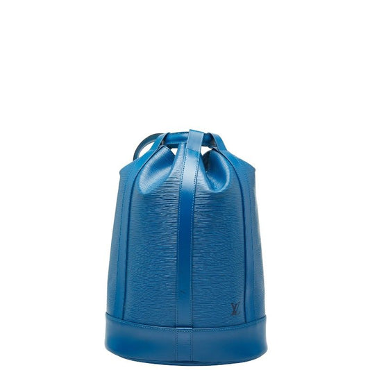 Louis Vuitton Epi Randonnee PM M52355 Toledo Blue Leather Women Louis Vuitton