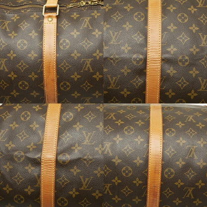 Louis Vuitton Monogram Keepall 55 Boston Bag Travel Bag Travel Bag M41424 Brown
