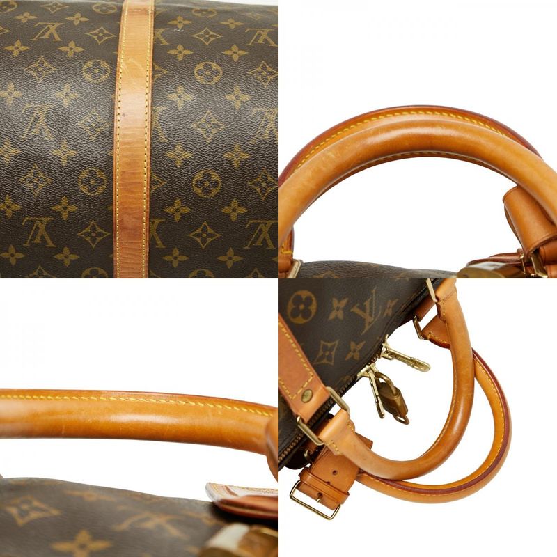 Louis Vuitton Monogram Keepall 55 Boston Bag Travel Bag Travel Bag M41424 Brown