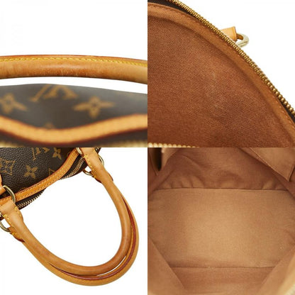 Louis Vuitton Monogram Lockit M40102 Brown PVC Leather Women's Louis Vuitton