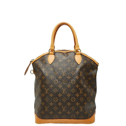 Louis Vuitton Monogram Lockit M40102 Brown PVC Leather Women's Louis Vuitton