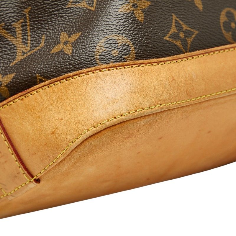 Louis Vuitton Monogram Lockit M40102 Brown PVC Leather Women's Louis Vuitton